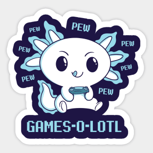 Games-o-lotl Sticker